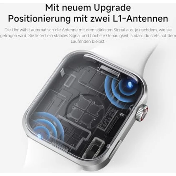XIAOMI REDMI Watch 6, 43mm Smartwatch mit GPS, 5ATM wasserdicht, SpO2 und Pulsometer, azul – Bild 6