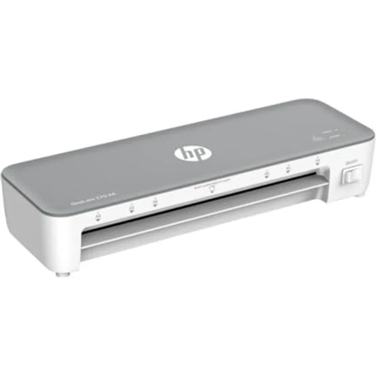 HP OneLam 270 Laminiergerät, Grau, kompaktes Design mit 14 x 7 x 37 cm – Bild 1