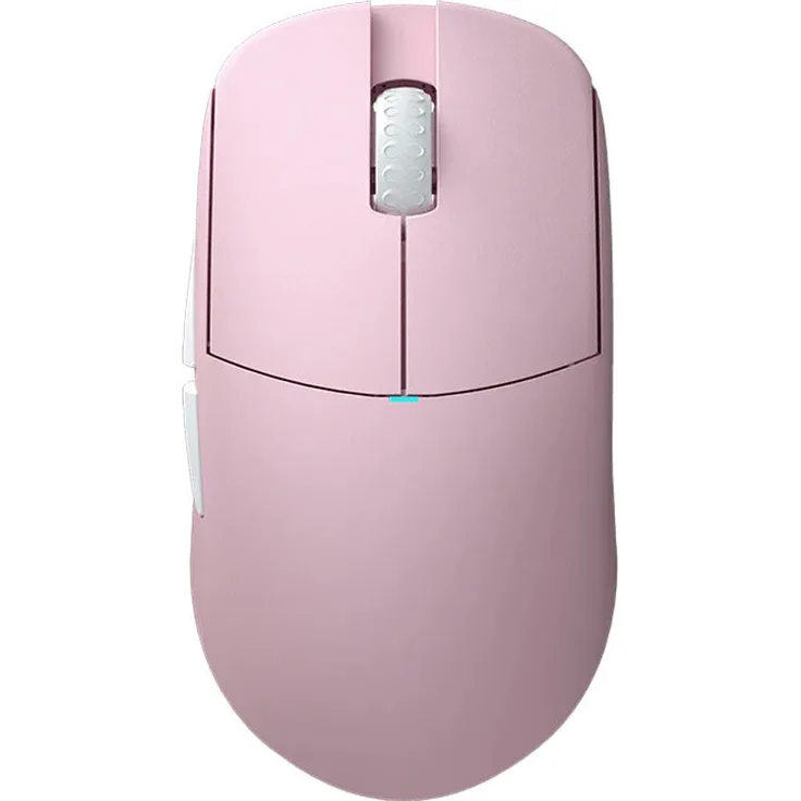 Lamzu Atlantis MINI Gaming Maus, 8K - Champion Edition, pink - Wireless Maus mit 8.000 Hz Polling-Rate und PixArt-3950-Sensor