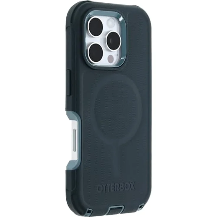 OtterBox Defender Series MagSafe Hülle für iPhone 16 Pro, stoßfest, sturzsicher, extrem robust, Schutzhülle, Grüne – Bild 4