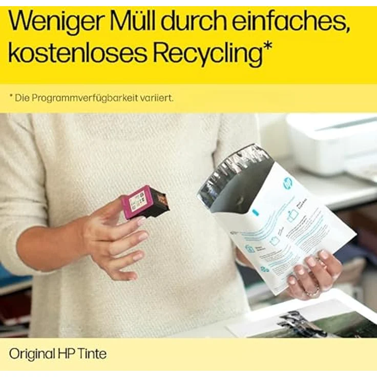 HP 937 CMYK Original Ink Cartridge 4-Pack Tintenpatrone - Professionelle Druckqualität in lebendigen Farben und kräftigem Schwarz – Bild 6