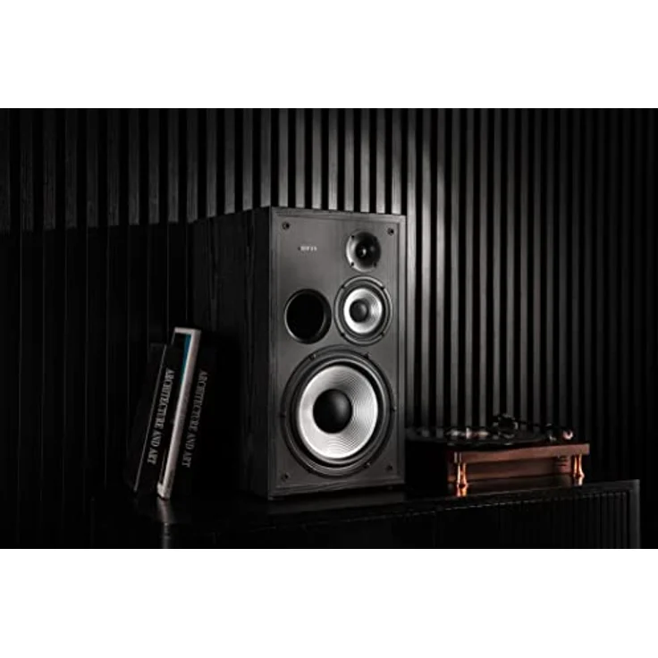 Edifier Studio R2850DB Bluetooth-Lautsprechersystem (150 Watt) mit Infrarot-Fernbedienung, Digitaleingängen und Echtholzgehäuse, schwarz – Bild 2