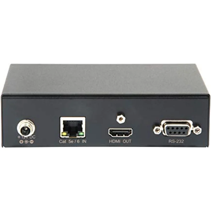 LevelOne HVE-9211R Antenne und Signalverstärker, Plug-and-Play, Reichweite 100m, Unterstützung für 4K und Dolby Audio, schwarz – Bild 4
