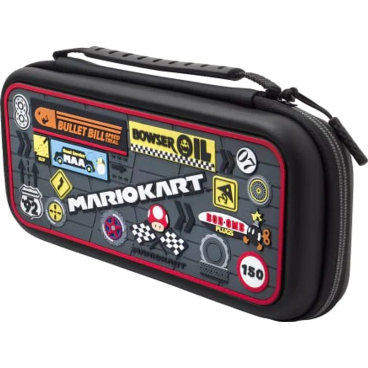 PDP Deluxe Travel Case für Nintendo Switch, Hartschalenkoffer im Mehrfarbig Design mit Mario Kart Lizenz – Bild 3