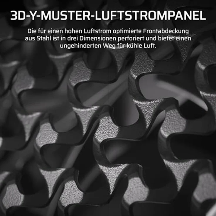 Corsair Frame 4000D RS ARGB Modulares Mid-Tower ATX PC-Gehäuse – Schwarz, Hoher Luftstrom, 3X Vorinstallierte RS ARGB-Lüfter – Bild 4