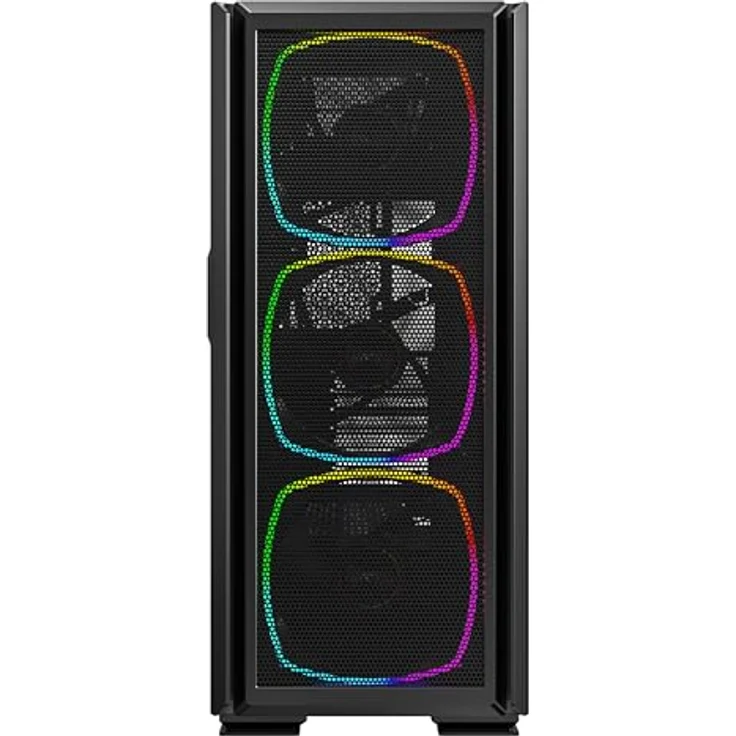 Montech SKY TWO GX Midi-Tower, Tempered Glass, Schwarz, RGB-Beleuchtung, geeignet für ATX/EATX/micro ATX/Mini-ITX – Bild 9