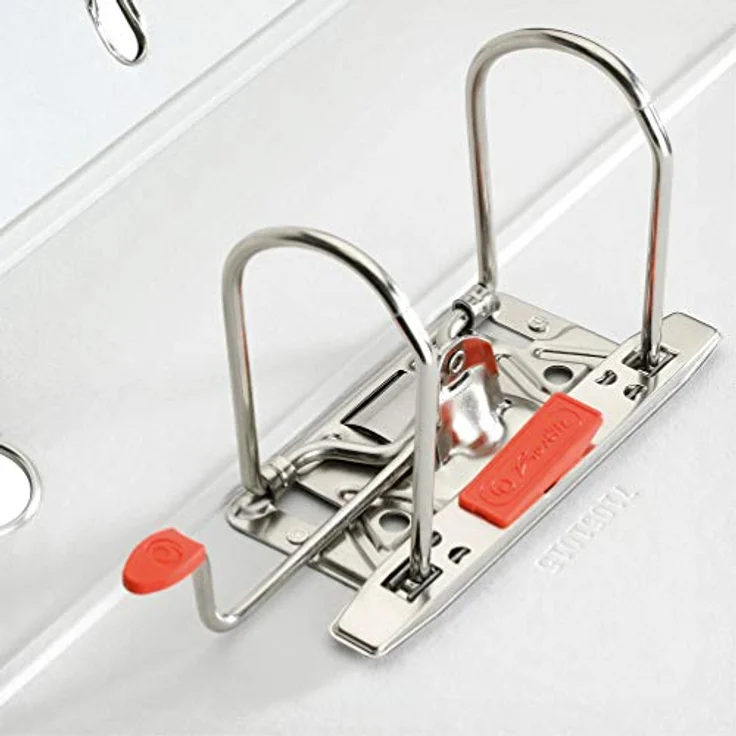 Herlitz Aktenordner maX.file protect A4 8cm türkis, Hebelmechanik mit extremer Zuhaltekraft, FSC-zertifiziert – Bild 4