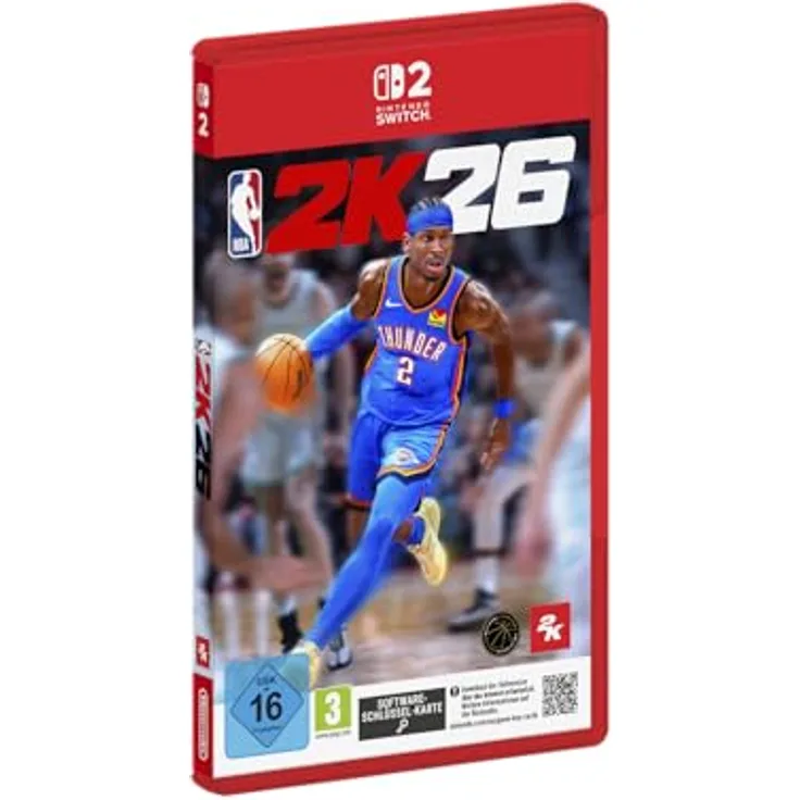 2K NBA 2K26 - Sportspiel für Nintendo Switch 2 mit ProPLAY™, MyCareer, MyTEAM und Meine NBA Modus