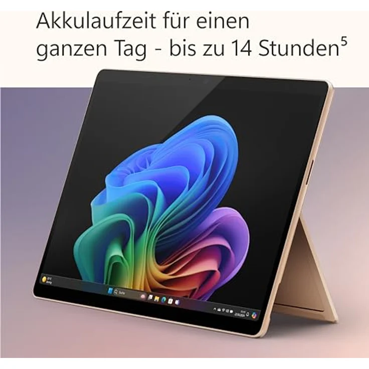 Microsoft Surface Pro 11. Edition, 2-in-1 mit Snapdragon X Elite, 16GB RAM, 512TB SSD, 13" OLED Touch Screen, Dune (Netzteil nicht enthalten) – Bild 5