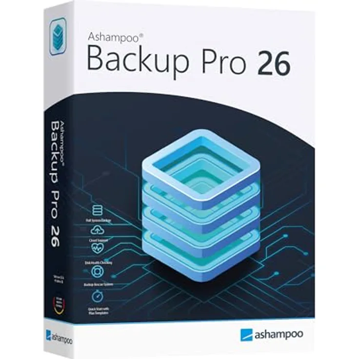 Ashampoo Backup Pro 17, leistungsstarke Datensicherungssoftware mit Echtzeit-Backup-Funktion für Profis
