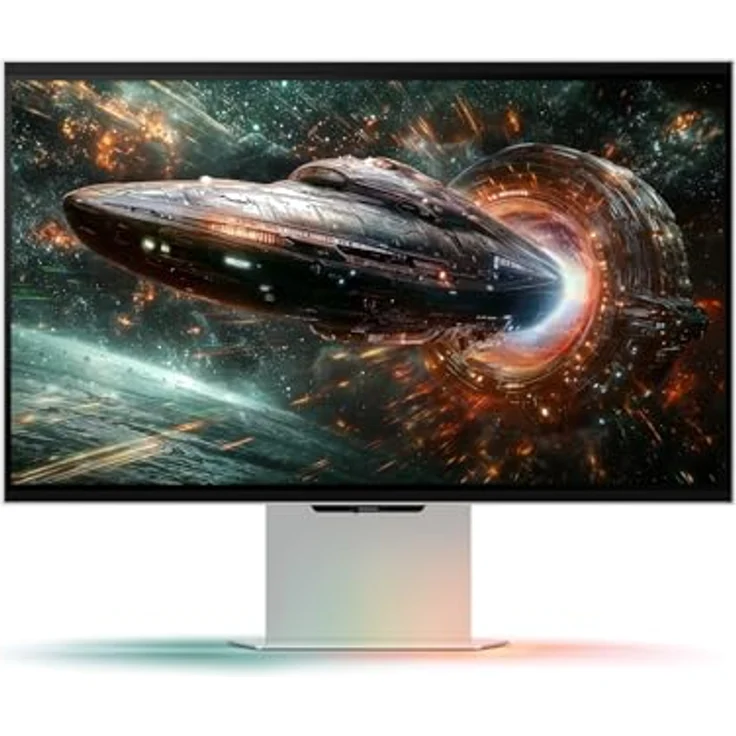 Samsung Odyssey G90DFX, 27 Zoll 3D Gaming Monitor mit 4K IPS-Panel, 3840 x 2160 Pixel, FreeSync Premium Pro, G-Sync-kompatibel, 165 Hz, 1 ms Reaktionszeit, LS27FG904XUXEN – Bild 5