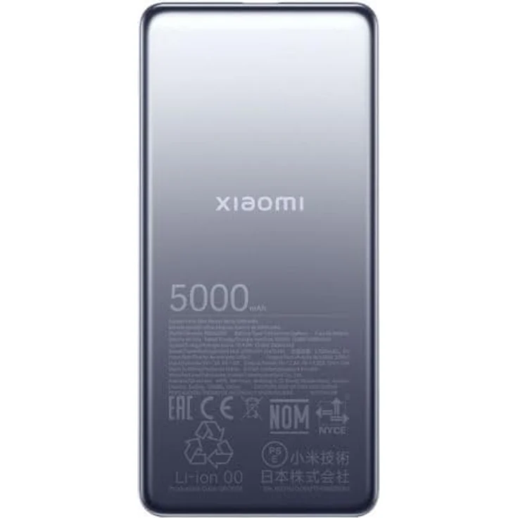 Xiaomi Ultra Slim Power Bank 5000mAh, kompakte und leichte Powerbank mit 20W MAX Schnellladung, USB Type-C – Bild 3