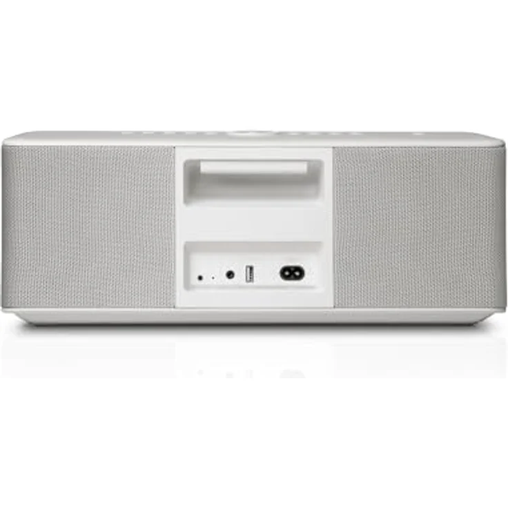 Teufel Motiv Home - All-In-One Smart Speaker - Kabelloser Tragbarer Bluetooth Lautsprecher mit WLAN Musikstreaming und Akku, Airplay 2, Chromecast, Kraftvoller Multiroom Speaker - weiß – Bild 5