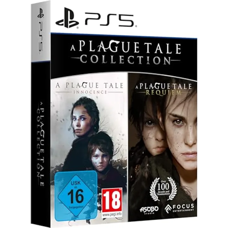 Focus Home Interactive A Plague Tale Collection, PS5-Spiel mit Steelbook, inkl. A Plague Tale: Innocence & Requiem, DLC