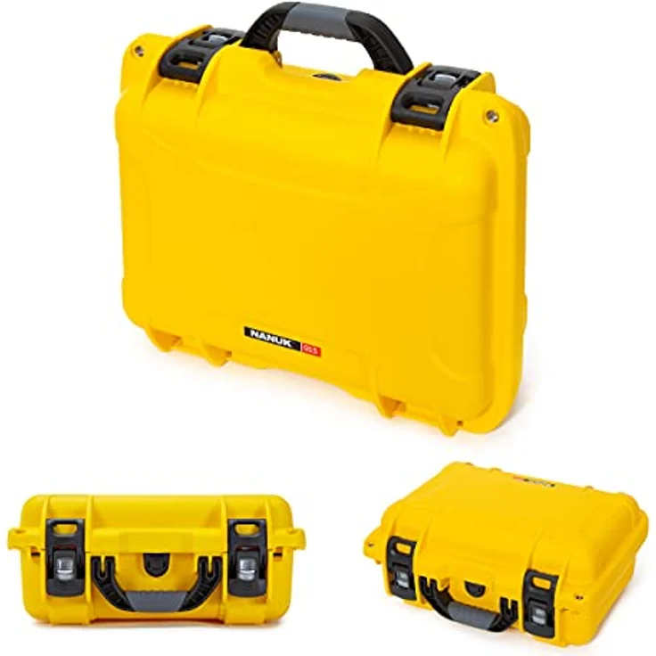 NANUK 915 Wasserdichter Hartschalenkoffer Mit Plüschschaumeinlage - Gelb, IP67 Wasserdicht, Stoßfester NK-7-Kunststoff, Made in Canada – Bild 3