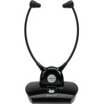 Retekess TA008 Kabellose Kopfhörer für Fernseher, 2.4G Low Latency, Hörverstärker wireless In-Ear-Kopfhörer (Einstellbare Dämpfung, 10H Verwendung, TV Sound Amplifier für Senioren) in Schwarz