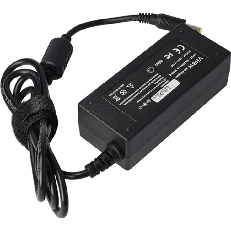 vhbw Netzteil kompatibel mit Acer TravelMate P P446-M, AC/DC Netzadapter mit 19 V/2,15 A, schwarz – Bild 4