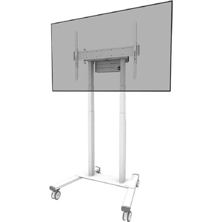Neomounts FL55-875WH1 TV Ständer, Weiss, für Displays bis zu 100", 110 kg Tragfähigkeit – Bild 1