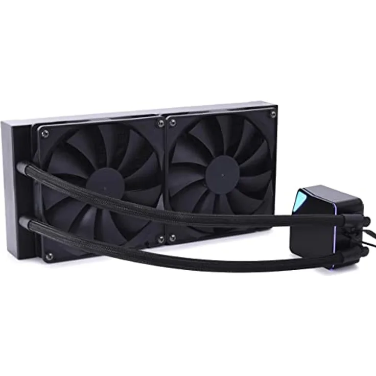 Alphacool 13053 Core Ocean T38 AIO 280mm Multi-kompatibler All-in-One CPU AIO Wasserkühler, kompatibel mit Intel & AMD PWM-gesteuerte Pumpe, 200-1700 RPM - Preisvergleich