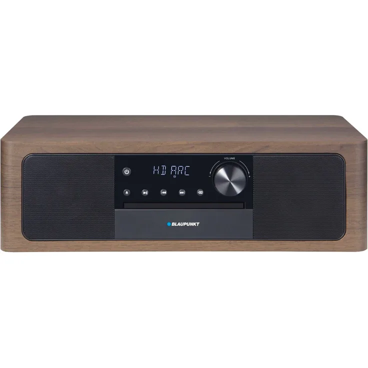 Blaupunkt MS22BT Kompaktanlage (Mikrosystem mit Bluetooth HDMI ARC, 50 W RMS, Holzgehäuse)