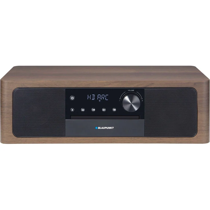 Blaupunkt MS22BT Kompaktanlage (Mikrosystem mit Bluetooth HDMI ARC, 50 W RMS, Holzgehäuse) – Bild 1