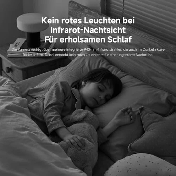 Xiaomi Smart-Kamera C100 2K EU BHR07OGL, Netzwerkkamera mit 3-Megapixel Auflösung, WLAN, Nachtsicht und Zwei-Wege-Audio, Weiss – Bild 5