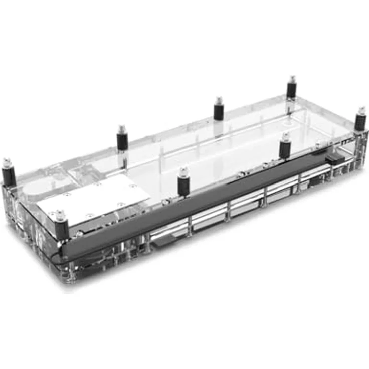 Alphacool Core Flat Reservoir 360 Rechts D5/VPP, aRGB Ausgleichsbehälter mit 500ml Volumen und 5 Anschlüssen – Bild 2