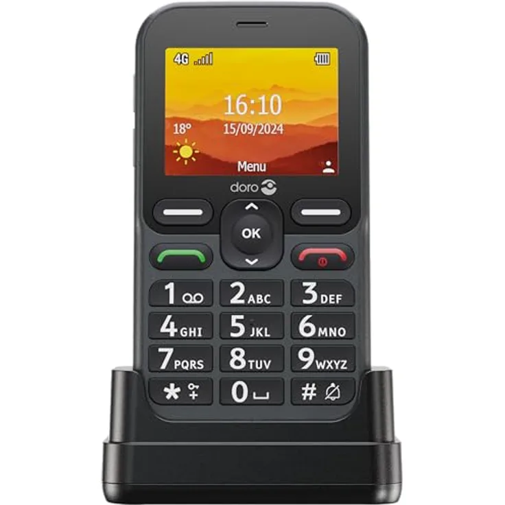 Doro Leva L10 / Graphit, Seniorenhandy mit einfacher Bedienung
