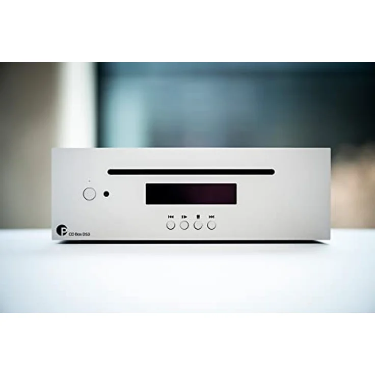 Pro-Ject CD Box DS3, CD-Player mit Slot-in Mechanismus, silber, inkl. Fernbedienung und hochauflösendem Dot-Matrix Display – Bild 5