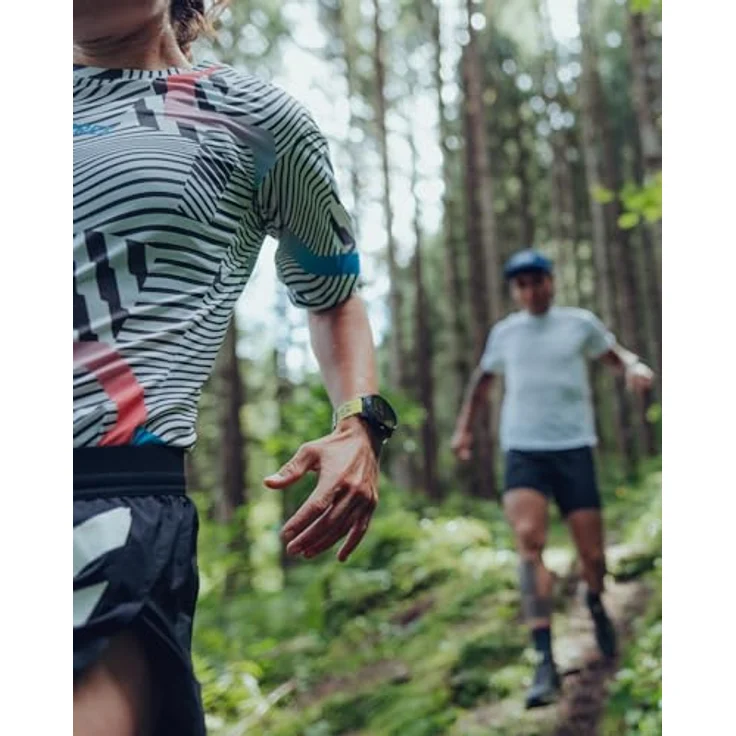 SUUNTO 22 ATH5 Silikon Armband Kompatibel Race, Vertical, 9 Peak Pro, 9 Peak, 5 Peak, Watch Strap Weiches Silikon Ersatzband 22mm Lemon Yellow S+M – Bild 4