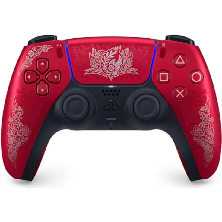Sony PlayStation 5 DualSense Wireless Controller – Monster Hunter Wilds Limited Edition mit haptischem Feedback und adaptiven Auslösern