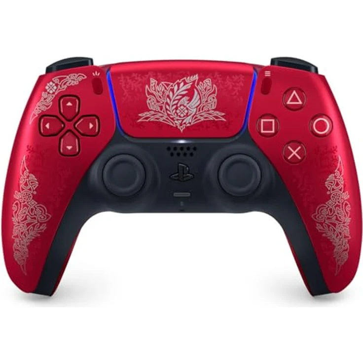 Sony PlayStation 5 DualSense Wireless Controller – Monster Hunter Wilds Limited Edition mit haptischem Feedback und adaptiven Auslösern – Bild 1