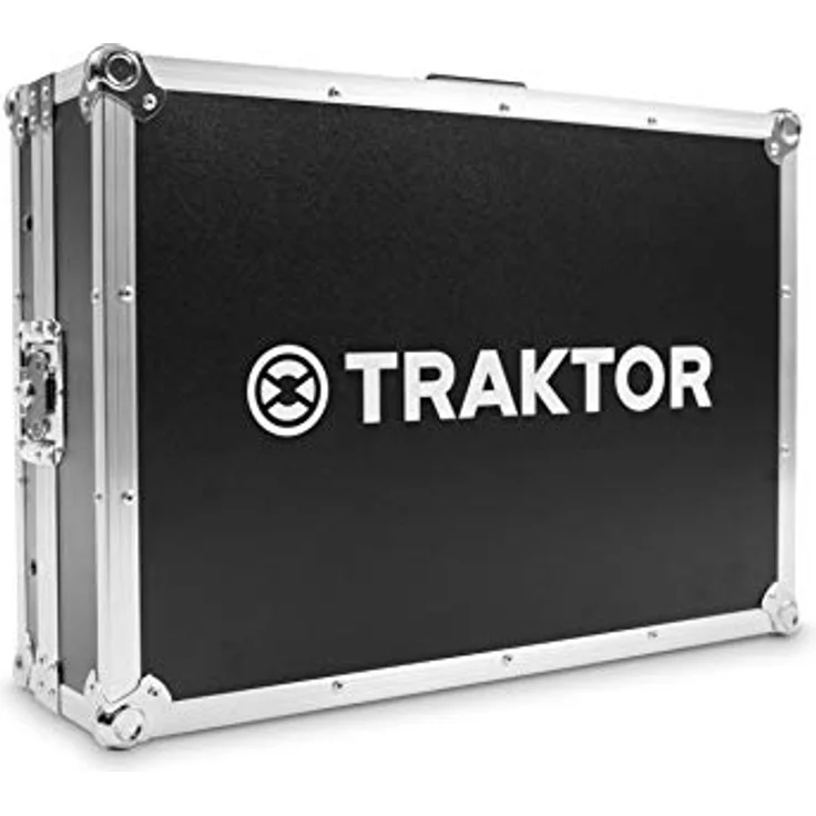 Native Instruments Traktor Kontrol S4/S5 MK3 Flightcase, Weiß - DJ-Case mit branchenüblicher Höhe und Logo-Print – Bild 3