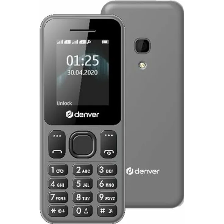 Denver Electronics FAS-1860L 4,4 cm (1,77 Zoll) Mobiltelefon - Kleines Handy in Denver Electronics Farbe