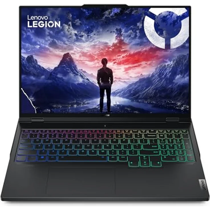 Lenovo Legion 7 16IRX9H 16" 240Hz i9-14900HX 32GB/2TB SSD RTX4080 W11 Gaming Laptop, Schwarz – Bild 1