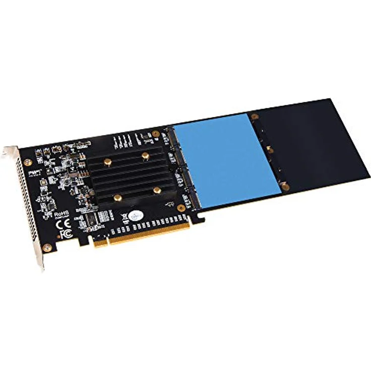 Sonnet Fusion SSD M.2 4x4 PCIe Card [Silent] - SSD not Included – Bild 4
