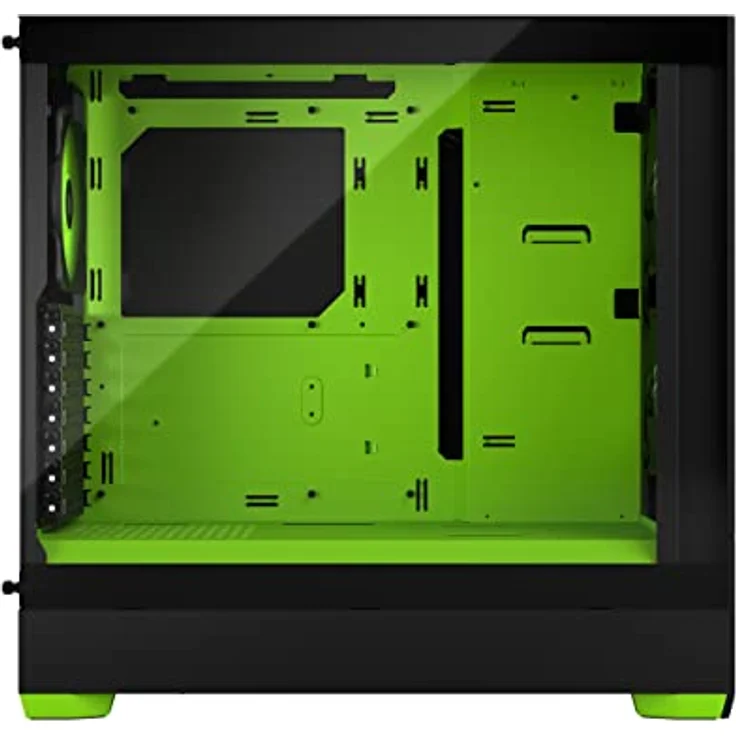 Fractal Design Pop Air RGB - Green Core TG Clear Tint (Midi-Tower-Gehäuse mit Seitenfenster und R... – Bild 3