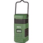 Imperial DABMAN OR 3 - DAB+ Kurbelradio/Notfallradio mit LED Lampe (Camping Digitalradio, DAB, DAB+, UKW, FM, Bluetooth, Solarzelle, Kurbel, Akku, Campingleuchte, Powerbank, IPX6 Wasserfest)