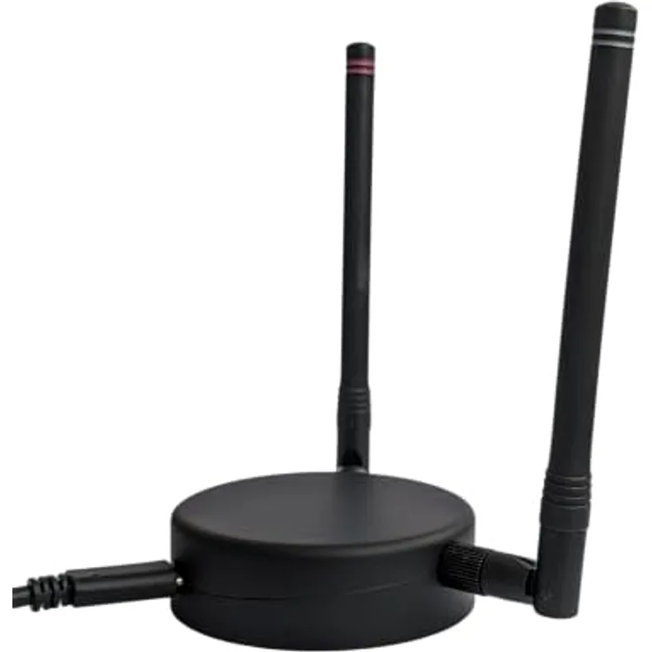 Z-Wave .Me Z-Station, Smart Home Hub im USB-Stick-Format, Schwarz, kompatibel mit über 300 Z-Wave Geräten, Sicherheitsstandard S2