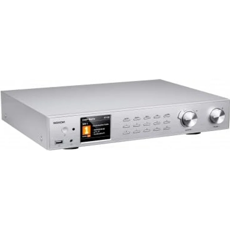 Noxon A 571 Silber, Internetradio, DAB+, UKW Tuner, Spotify, Bluetooth, USB, LAN + WLAN – Bild 3
