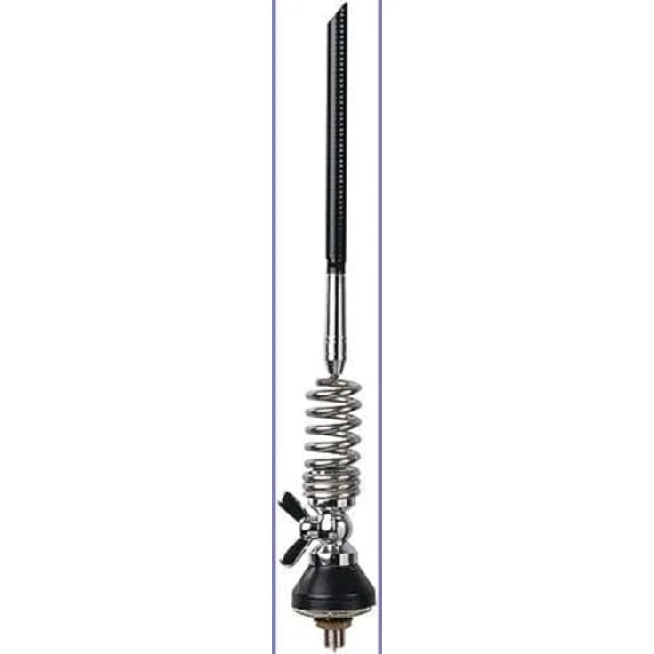 Albrecht Gamma 2 F, Hochleistungs-CB-Antenne 950mm, 100W, 26.7-27.3 MHz, vertikale Polarisation, 50 Ohm, Edelstahl, optimierte Signalübertragung – Bild 2