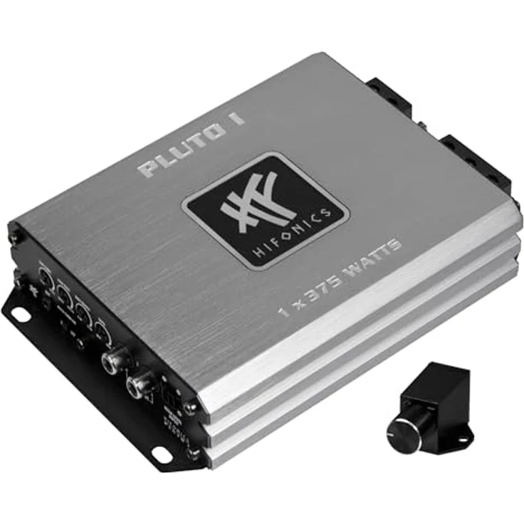 Hifonics PLUTO I Digital Monoblock Verstärker, 225/375 W RMS, kompakt mit Bass-Boost und Remote-Level-Controller – Bild 1