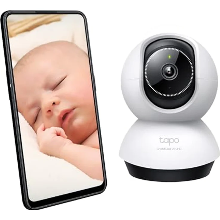 TP-Link TC72 Überwachungskamera Glühbirne IP-Sicherheitskamera Indoor 2K QHD 1080p Zoom AI-Bewegungserkennung 512 GB microSD Zwei-Wege-Audio Privatzone Tapo Sharing – Bild 1