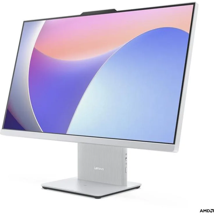 Lenovo IdeaCentre AIO 27ARR9, All-in-One-PC mit Ryzen 5 7535HS, 16 GB RAM, 512 GB SSD, 27" Full HD Touchscreen, Wolken Grau, Windows 11 Home