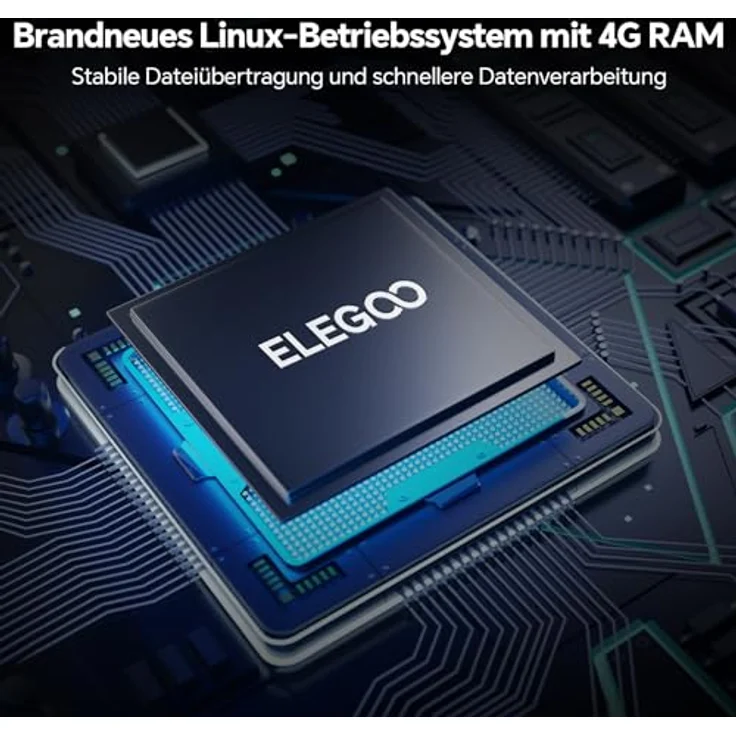 ELEGOO Saturn 3 Ultra 12K UV Lichthärtender MSLA Resin 3D Drucker mit 10 Zoll Monochrom-LCD Neuer ACF Trennfilm Wi-Fi Übertragung Große Druckgröße von 218.88 × 122.88 × 260 mm – Bild 4
