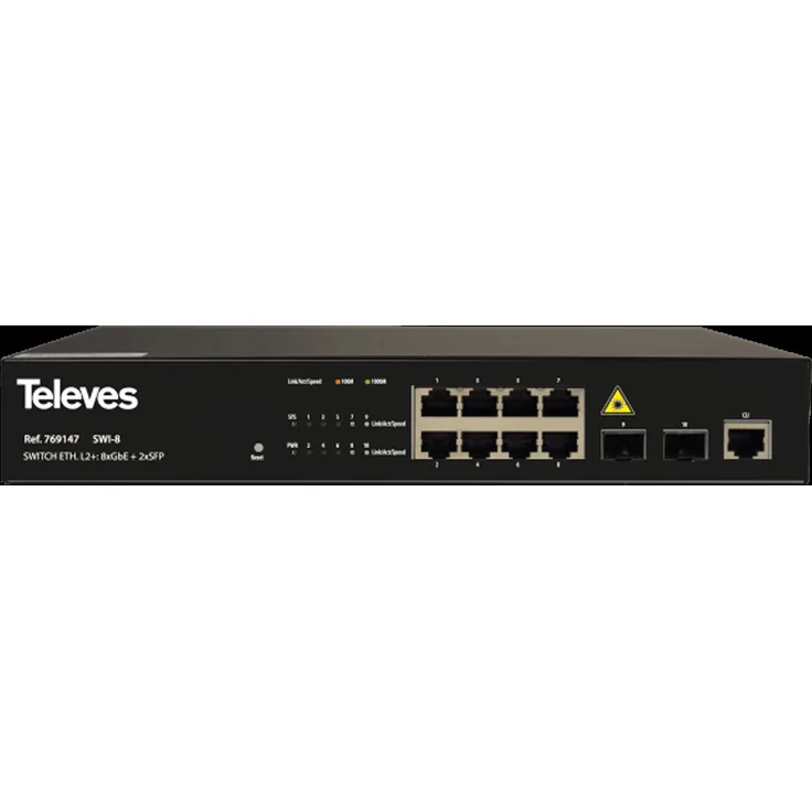 Televes SWI8, Netzwerk Switch