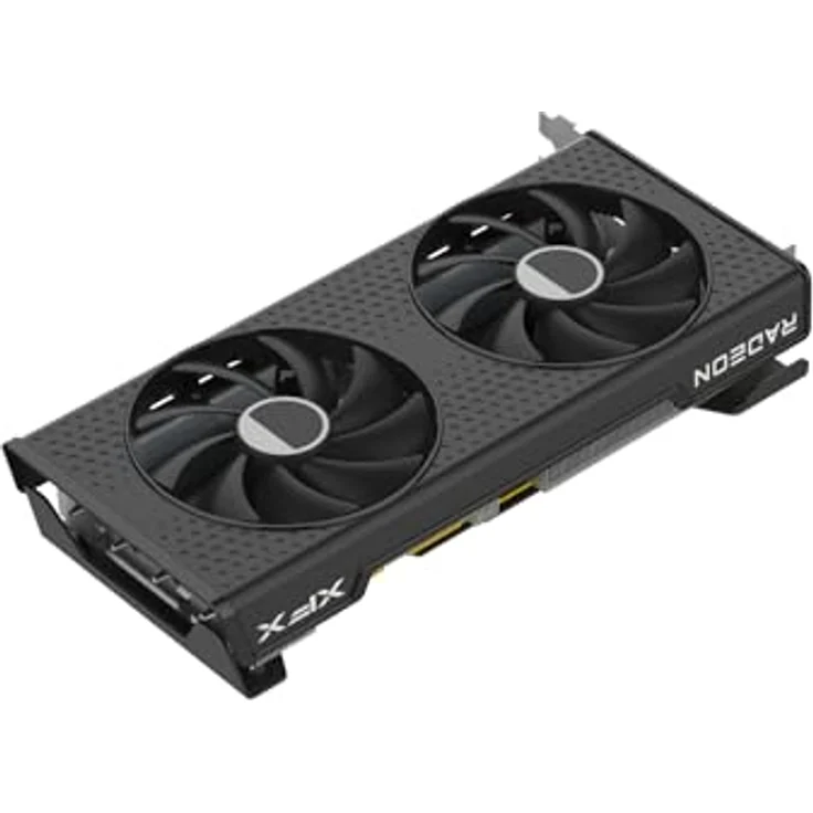 XFX Radeon RX 7600 XT SPEEDSTER SWFT210 CORE Gaming Grafikkarte (16 GB), 1080p-Leistung, 16 GB GDDR6 Videospeicher, AMD RDNA 3-Architektur – Bild 6