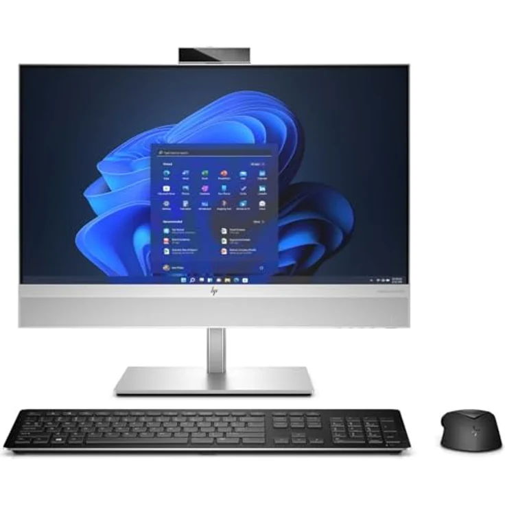 HP EliteOne 840 G9 All-in-One-PC, 23,8 Zoll Full HD, Intel Core i7, 32 GB RAM, 1 TB SSD, Windows 11 Pro, Silber – Bild 1