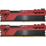 Patriot Memory Viper Elite II DDR4 16GB (2x8GB) 4000MHz Gaming Arbeitsspeicher KIT Schwarz/Rot
