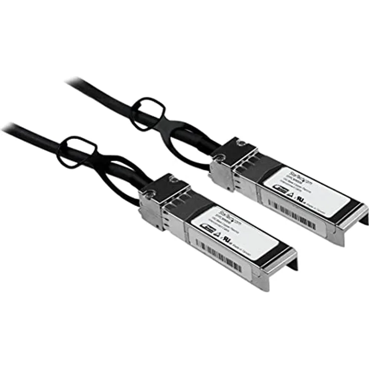 StarTech 5M SFP+ 10GbE Twinax Kabel, Kupfer Transceiver für Cisco-kompatible Switches, Schwarz